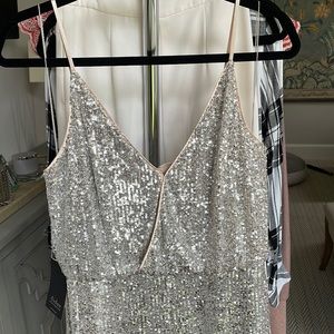 New with tags, Aiden Maddox, sequin jumpsuit